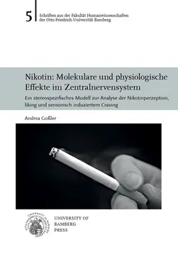 Buchcover von "Nikotin: Molekulare und physiologische Effekte im Zentralnervensystem"