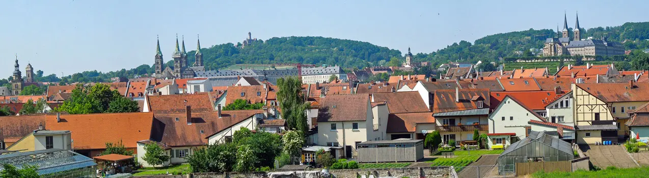 Panorama Gärtnerstadt Bamberg