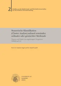 Buchcover von "Numerische Klassifikation (Cluster Analyse) anhand nominaler, ordinaler oder gemischter Merkmale"
