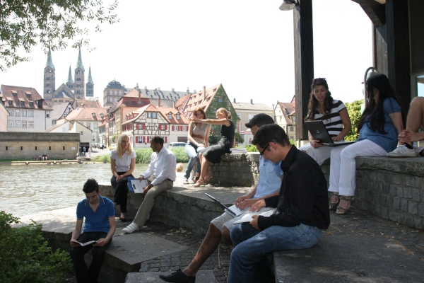 The library of the historical and geographical sciences at the Kranen. Foto: Andrea Müller.