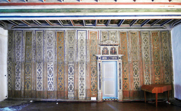 Abb. 5: Beichlingen, Bohlenstube im „Hohen Haus“, um 1580 (Priesters 2012)