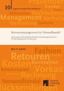 Buchcover von "Retourenmanagement im Versandhandel"