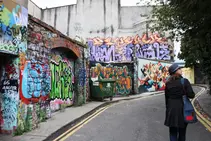 Photo of art on and off the streets of Dublin.
