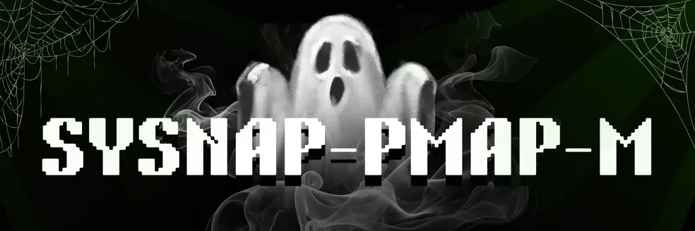 Geist hinter dem Schriftzug: SYSNAP-PMAP-M
