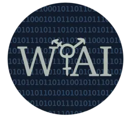 Gleichstellungsbeauftragte in der Wissenschaft der Fakultät WIAI Das Logo des WIAI Frauenbüros. Der Schriftzug WIAI auf dunkelblauem Hintergrund mit Binärcode. Das erste "I" von WIAI wurde durch das Transgender Symbol ersetzt.