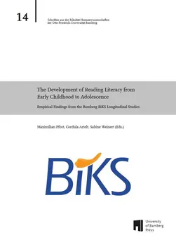 Buchcover von "The Development of Reading Literacy from Early Childhood to Adolescence"