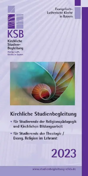 Flyer der Kirchlichen Studienbegleitung 2023