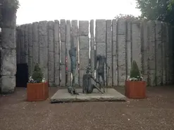 Photo of Famine Memorial in St. Stephen's Green Park.