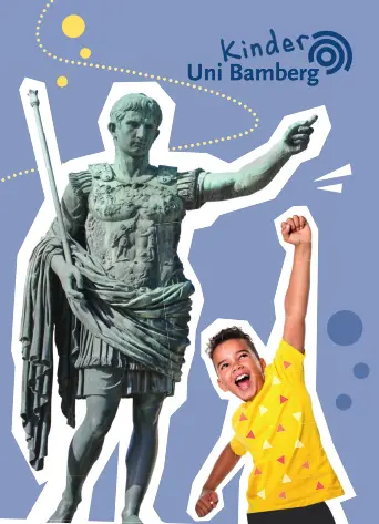 Titelbild Flyer Kinderuni Uni Bamberg Sommersemester 2024