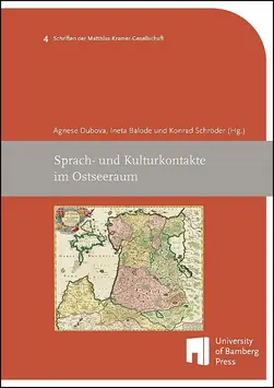 Buchcover von "Sprach- und Kulturkontakte im Ostseeraum"