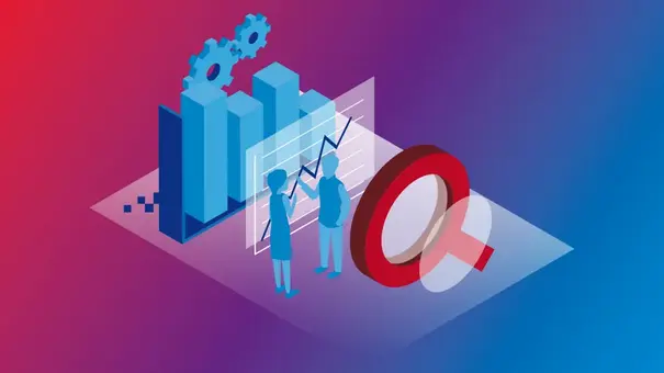 Illustration: Datenanalyse in der Smart City