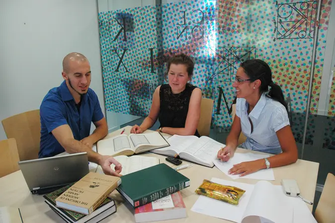 Arabic studies students, University of Bamberg