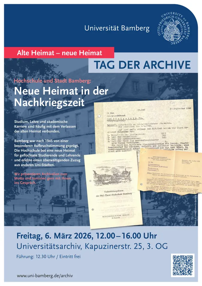 Plakat zur Veranstaltung am 06.03.2026
