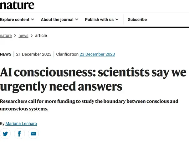 Preview of Article on Nature.com