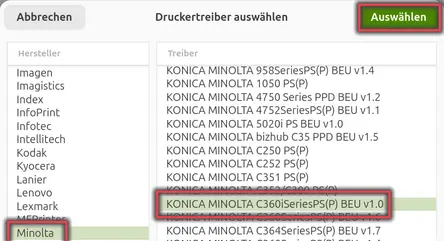 view Select Driver