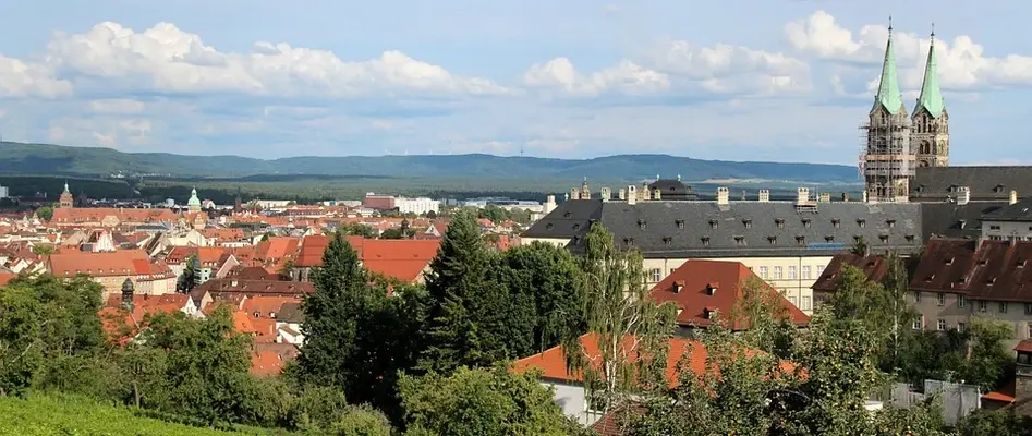 Blick auf Bamberg