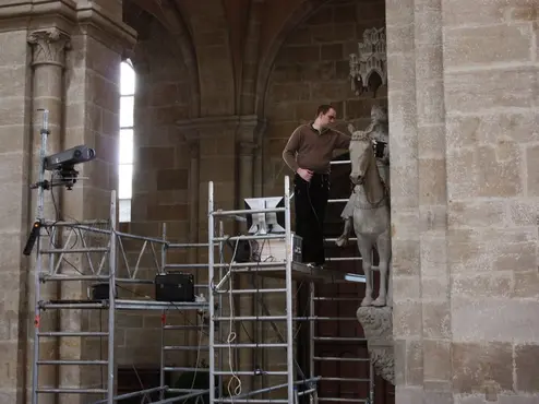 Scan des Bamberger Reiters