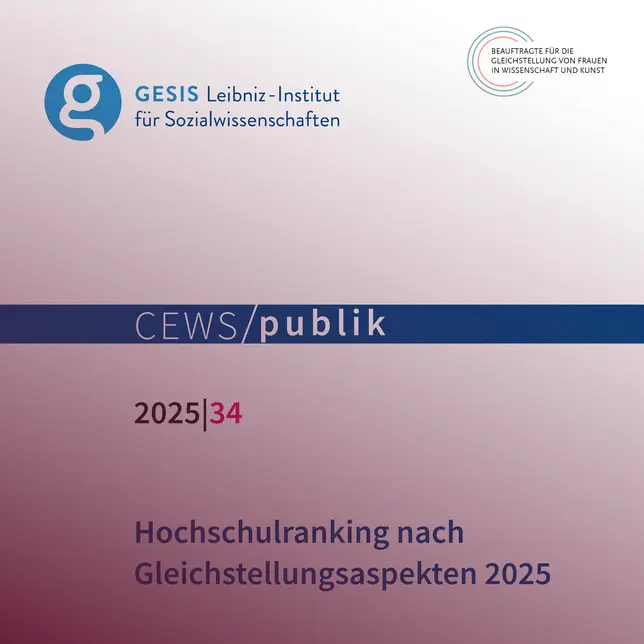 Titelblatt des CEWS-Datenreports