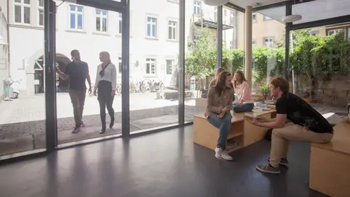 Eingangsbereich der Studienkanzlei