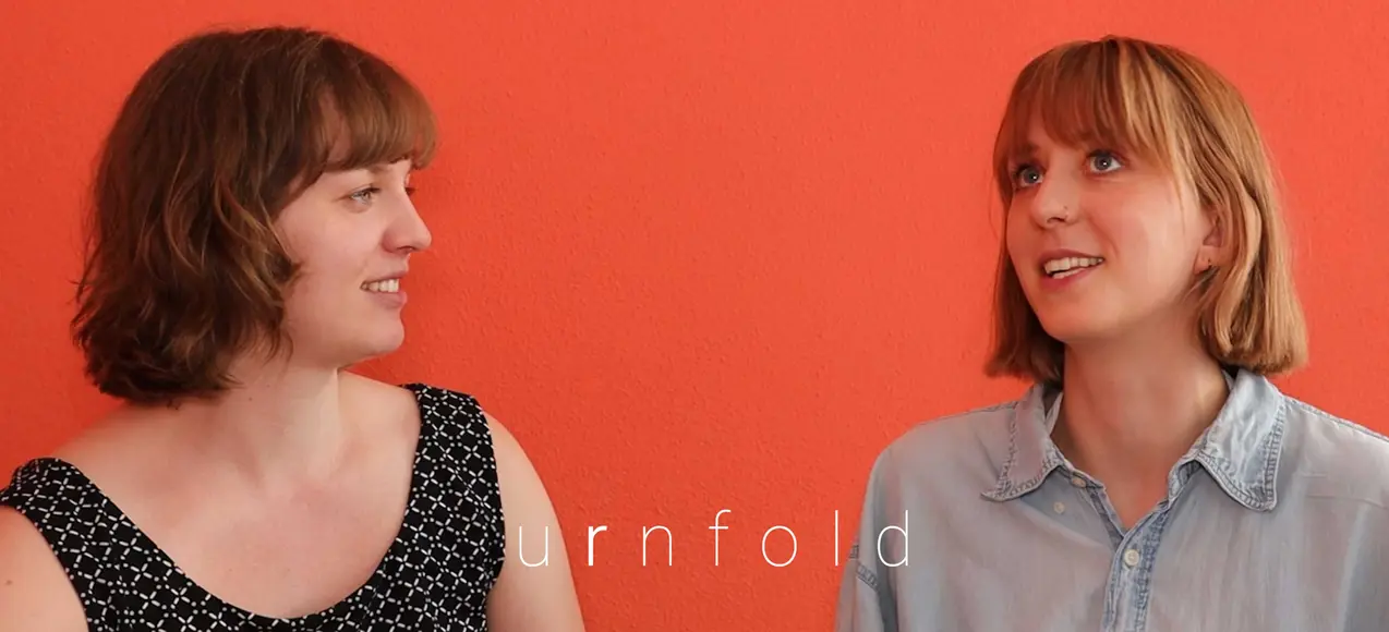 Kristina Steinhauf und Katharina Scheidig, Gründerinnen des Social Start-ups urnfold.