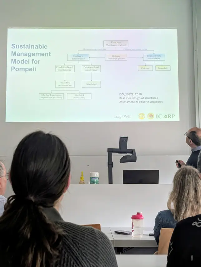 Fachvortrag von Prof. Luigi Petti