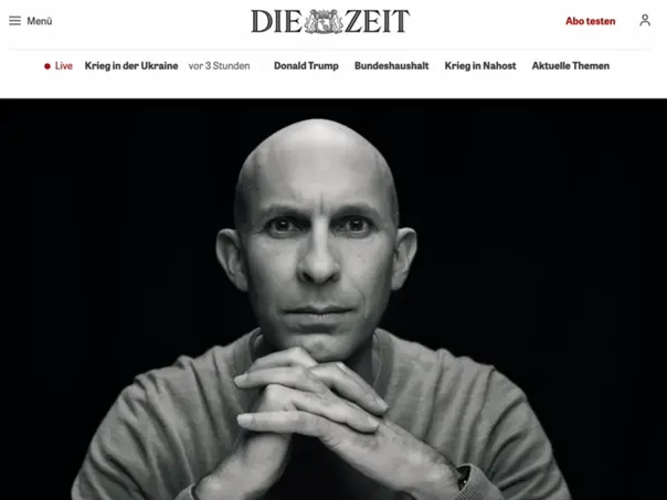 Preview of Article on Zeit.de