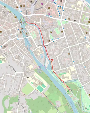 Streckenänderung