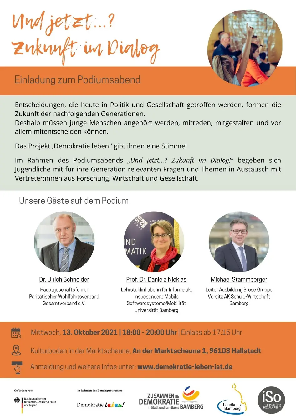 Und jetzt...? Zukunft im Dialog