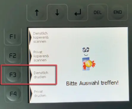 Ansicht Auswahl für Beschäftigte