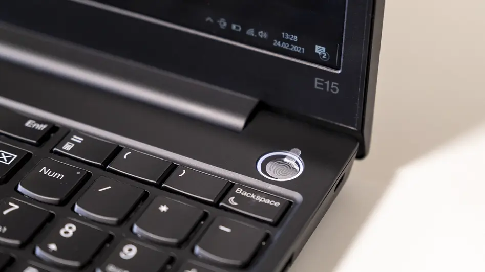 Abbildung 5: Fingerprintoption Lenovo ThinkPad