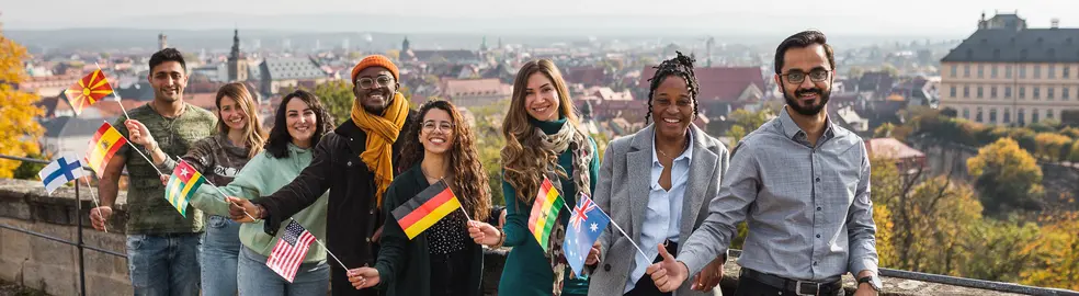 Internationale Studierende in Bamberg