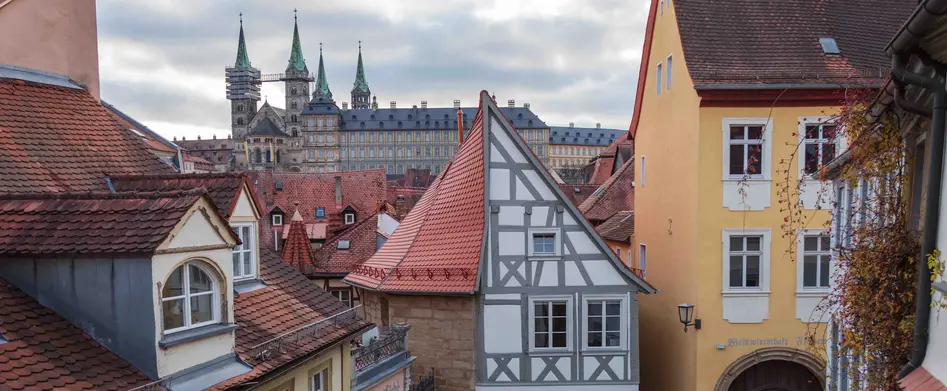 Das internationale Gästehaus von außen.