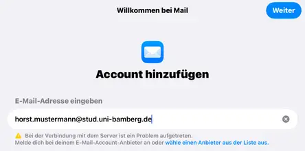Account hinzufuegen