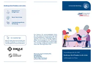 Flyer Bamberger Best Practices in der Lehre. Digitale Tools für selbstreguliertes Lernen und Planen