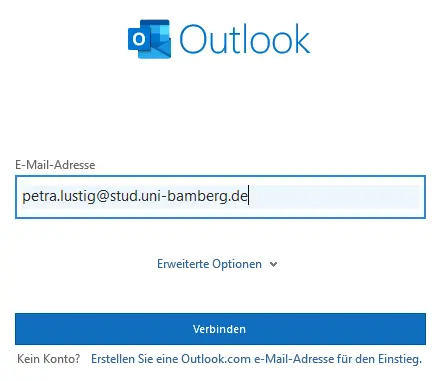 Postfach hinzufügen