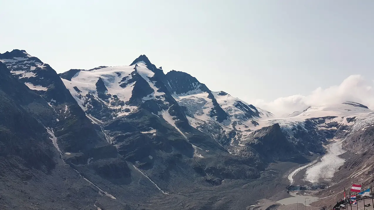 Großglockner und Pasterze