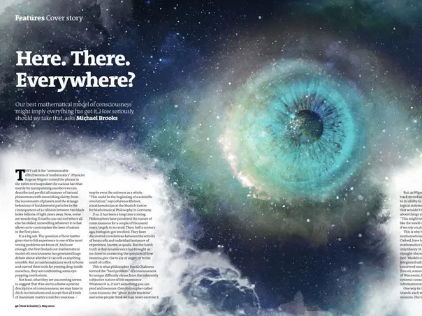 Preview of NewScientist Article