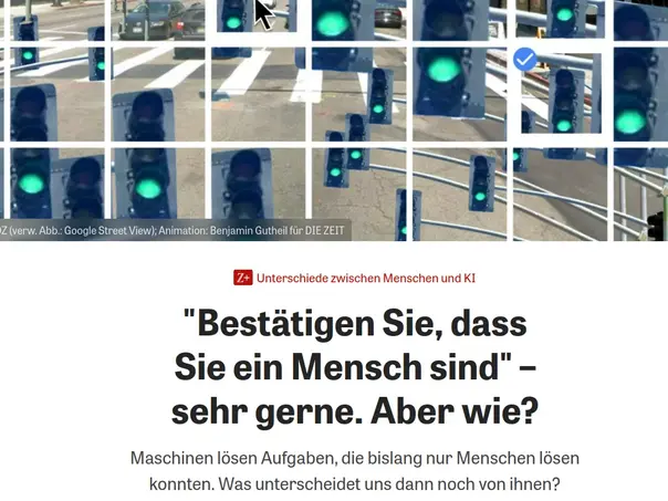 Preview of Article on Zeit.de