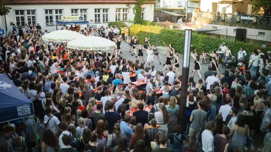 Getummel auf dem uni.fest 2023