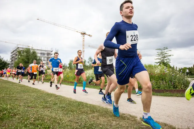 Läufer beim Uni-Lauf 2018