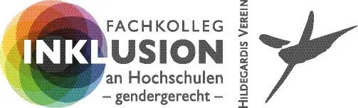 Logo for the Fachkolleg Inklusion an Hochschulen of the Hildegardisverein e.V.