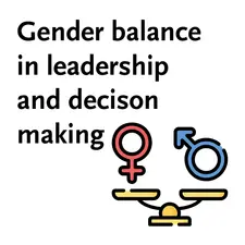 Gender balance in leadership and decision making