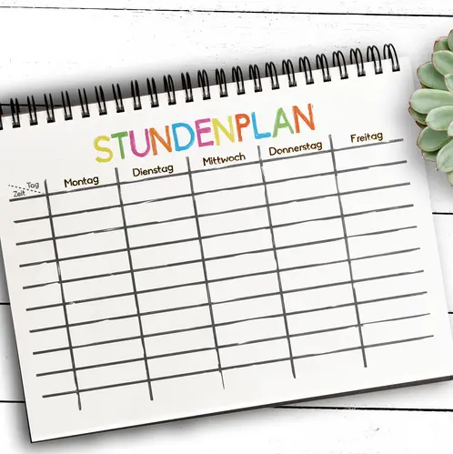 Informationen zum Stundenplan