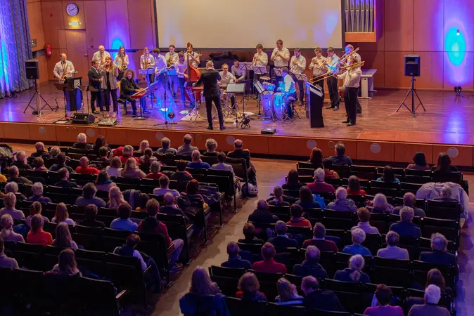 Bigband, Universität Bamberg, Konzert