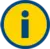 i im Kreis als Symbol für Information