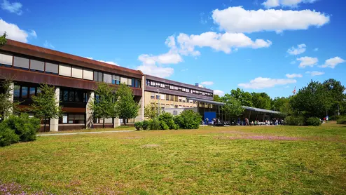 University building Feldkirchenstraße Universität in der Feldkirchenstraße