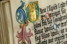 Bild Buchseite mit alter Schrift