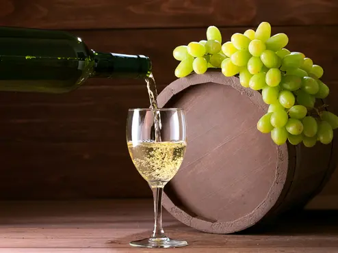 bottle of vine