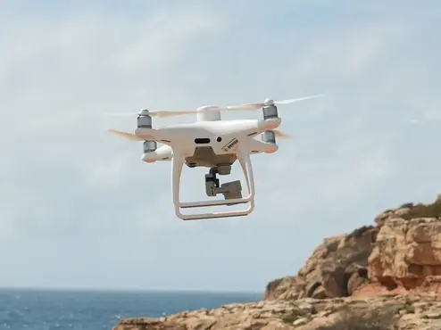 Drohnenbasierte Aufnahmen von Tsunamiblöcken an der Südküste Mallorcas / Drone-based images of tsunami blocks on the South coast of Mallorca