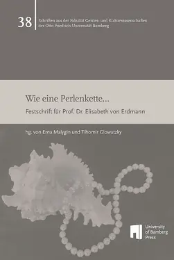 book cover of "Wie eine Perlenkette … : Festschrift für Prof. Dr. Elisabeth von Erdmann"